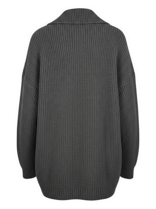 cardigan donne a coste nero Base Milano | B2055-602250